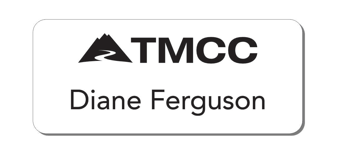TMCC Name Badge - Name Only