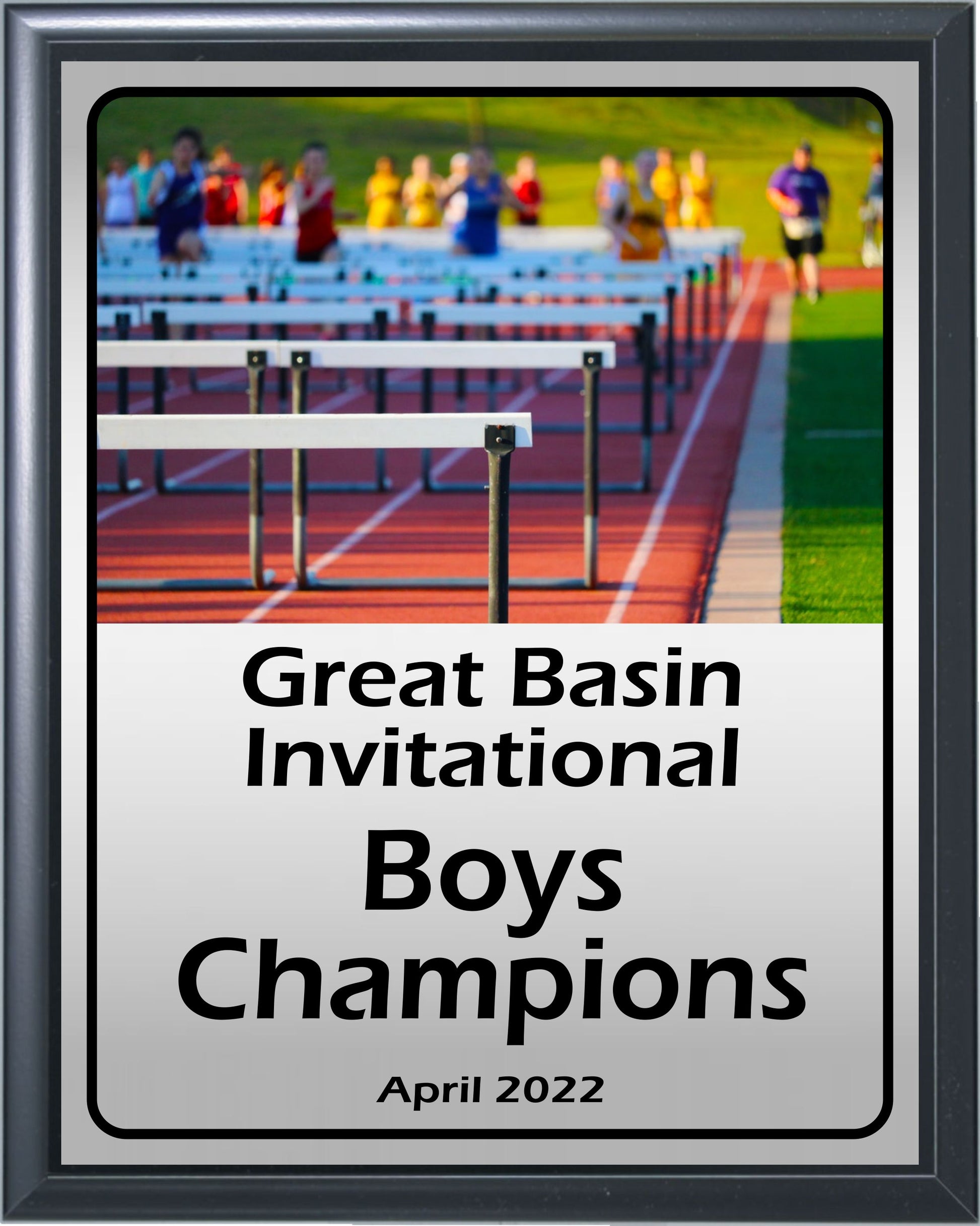 Hurdles Ahead Plaque