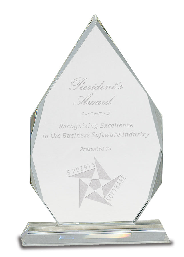 Clear Glass and Crystal Awards