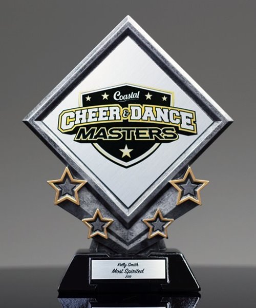 Custom Diamond Stars Trophy