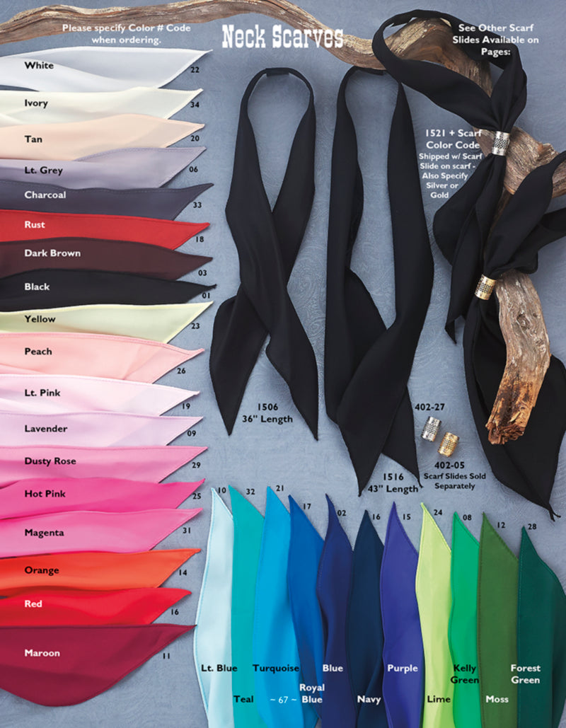 43" Western Scarf Tie