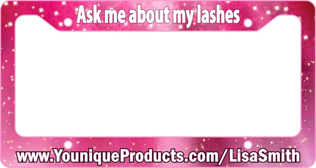 Fully Custom License Plate Frame