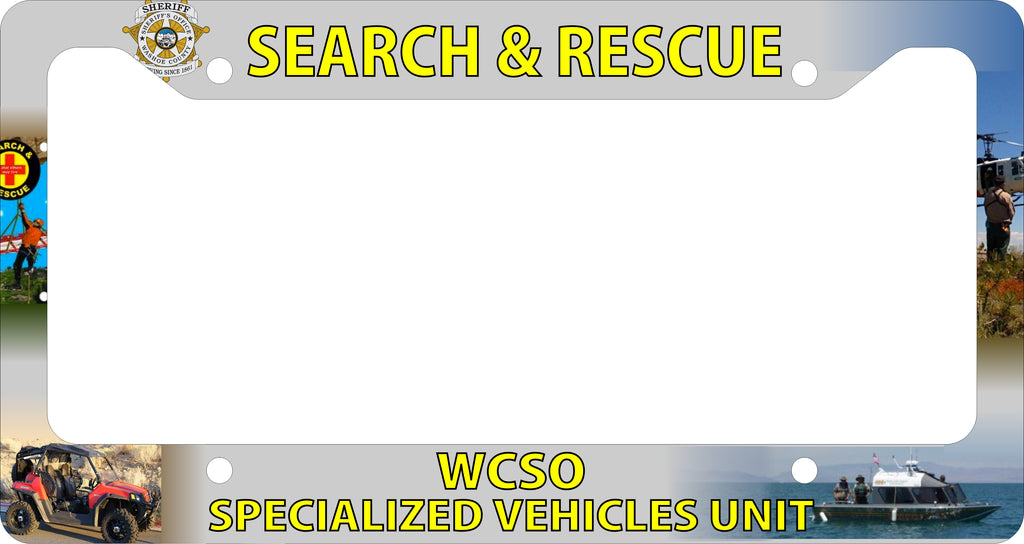 Fully Custom License Plate Frame