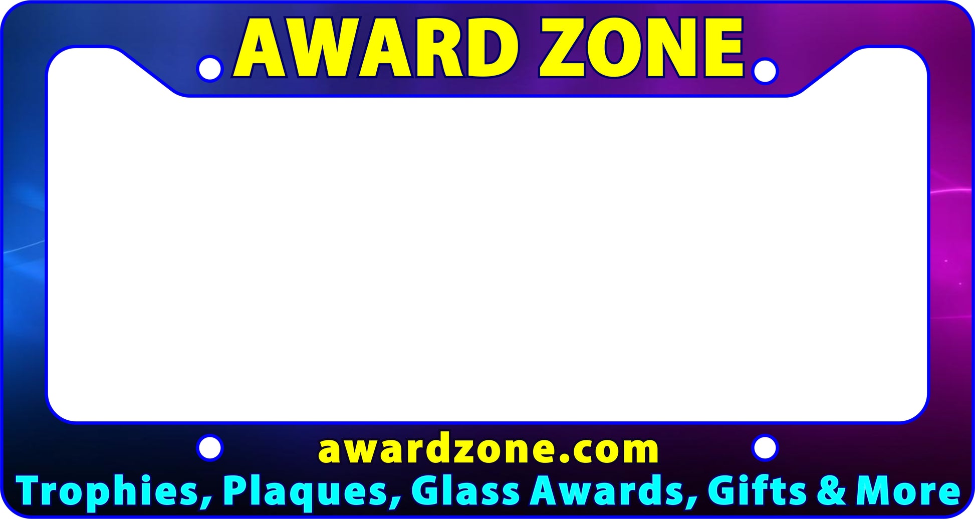 Fully Custom License Plate Frame