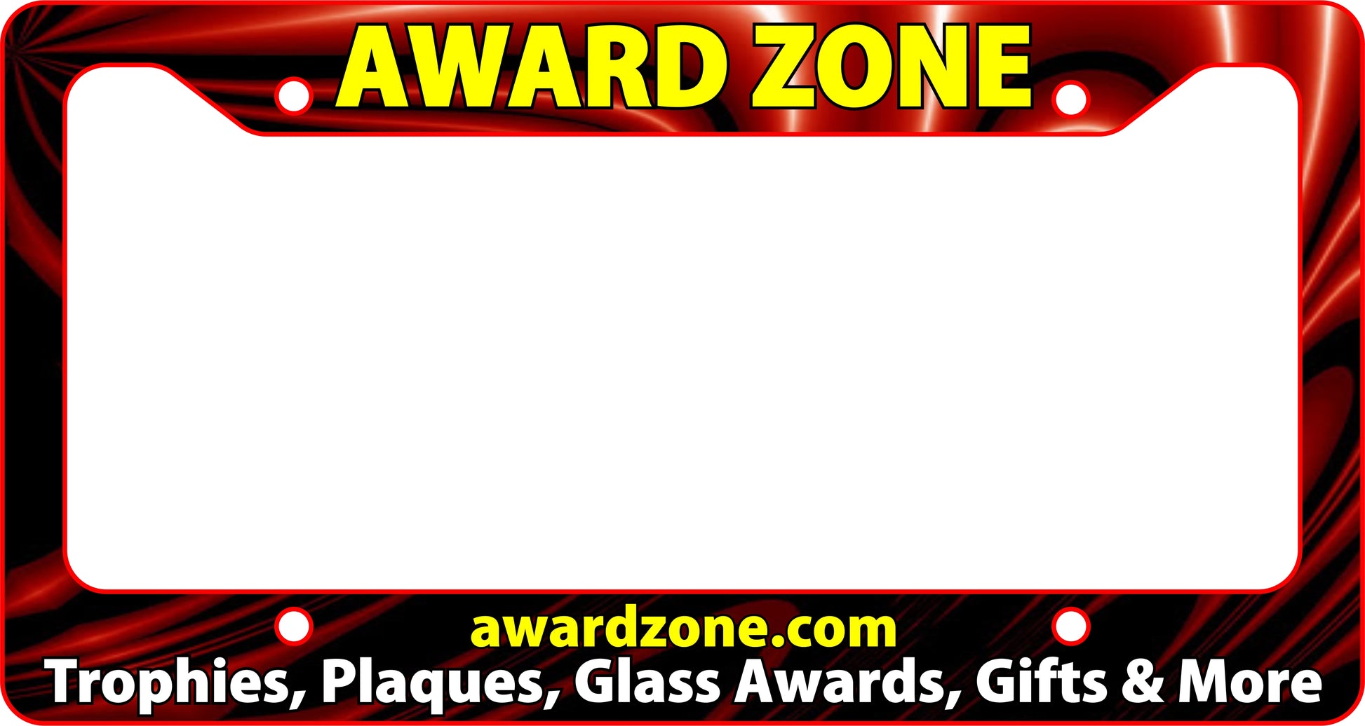 Fully Custom License Plate Frame