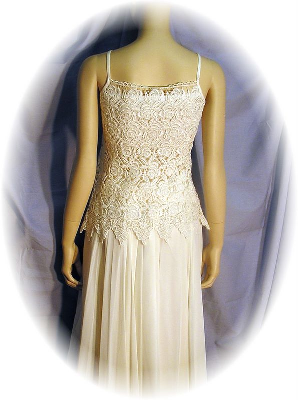 Long Lace Tank Top