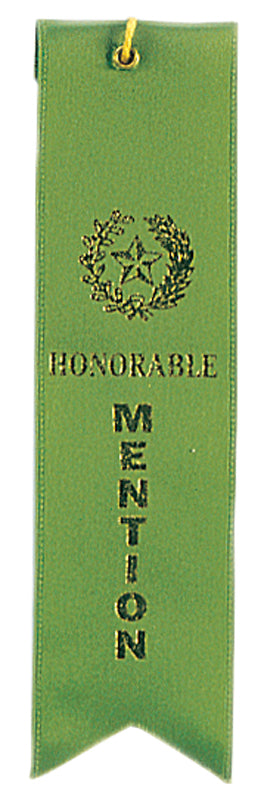 2" x 8 Carded Award Ribbons