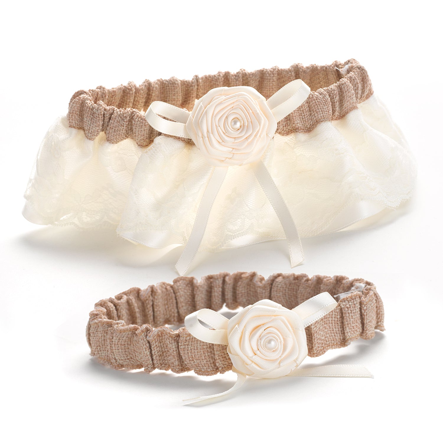 Rustic Country Garter Set