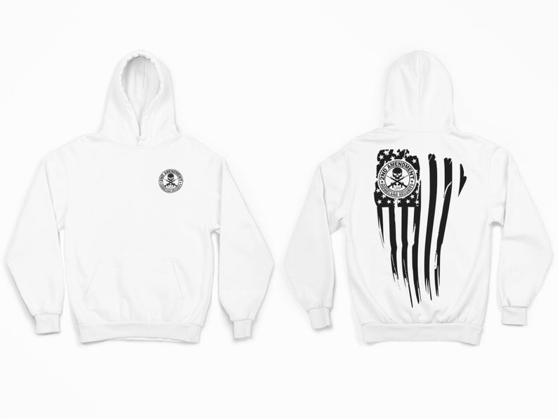 2nd Amendment Flag Hoodie
