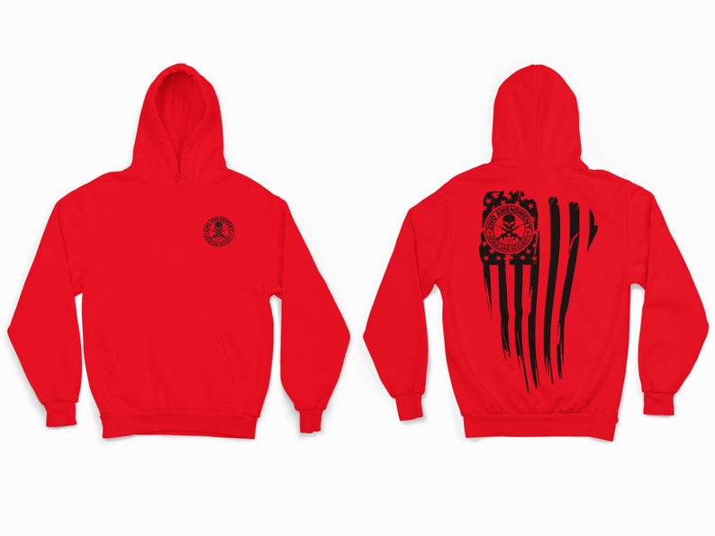 2nd Amendment Flag Hoodie
