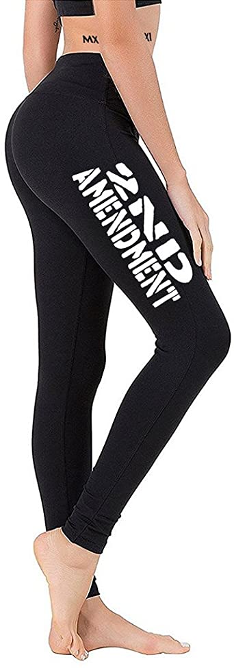 2nd Amendment Leggings, Black