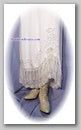 Ivory Sleeveless Crepe Dress