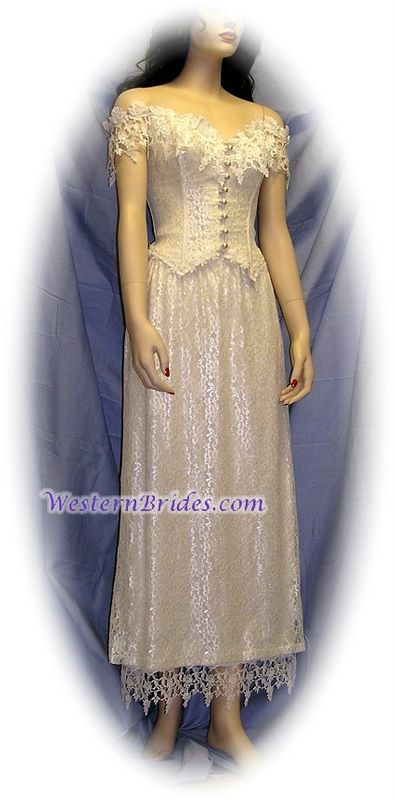 Vonda D Corset Tank Dress in Ivory