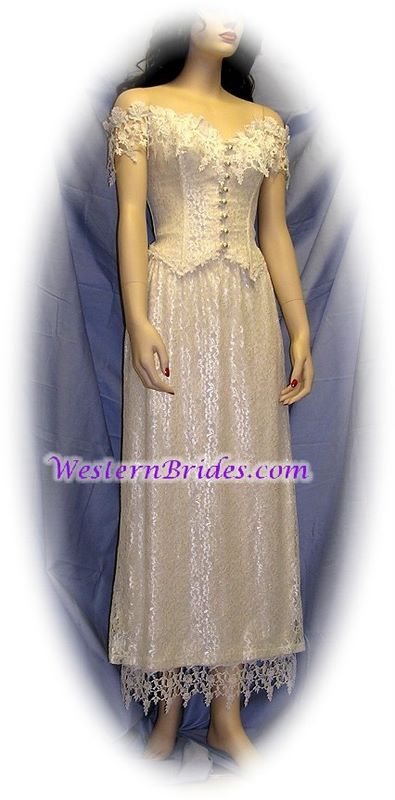Vonda D Corset Tank Dress in Ivory