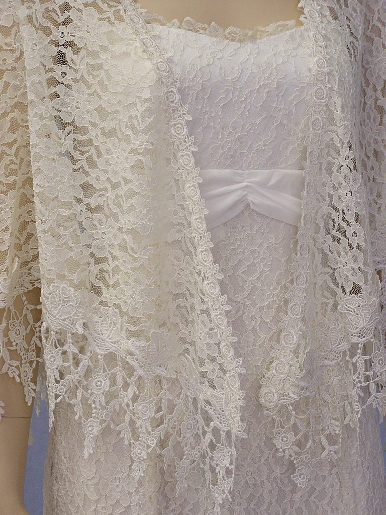Venice Lace Edge Shawl