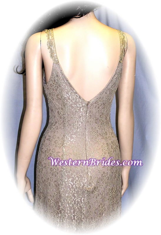 Vonda D Corset Tank Dress in Tea
