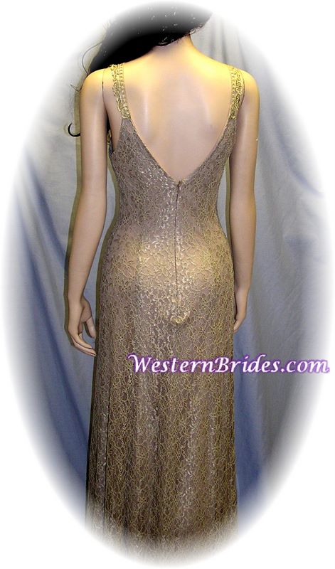Vonda D Corset Tank Dress in Tea