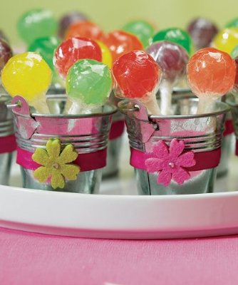 Minature Metal Pails, Silver