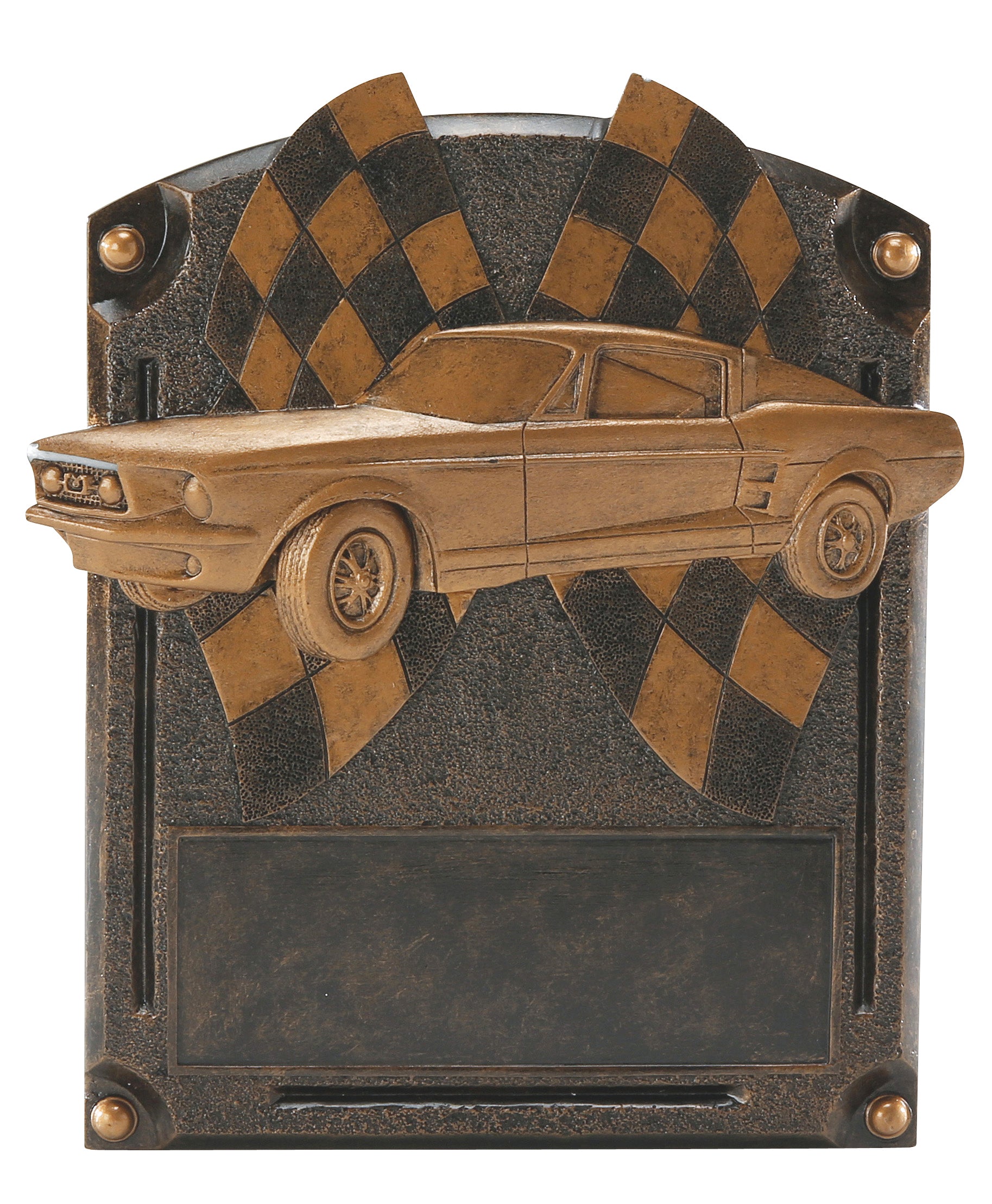 Legends of Fame Resin, Muscle Car - 8"