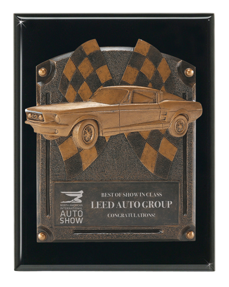 Legends of Fame Resin, Muscle Car - 8"