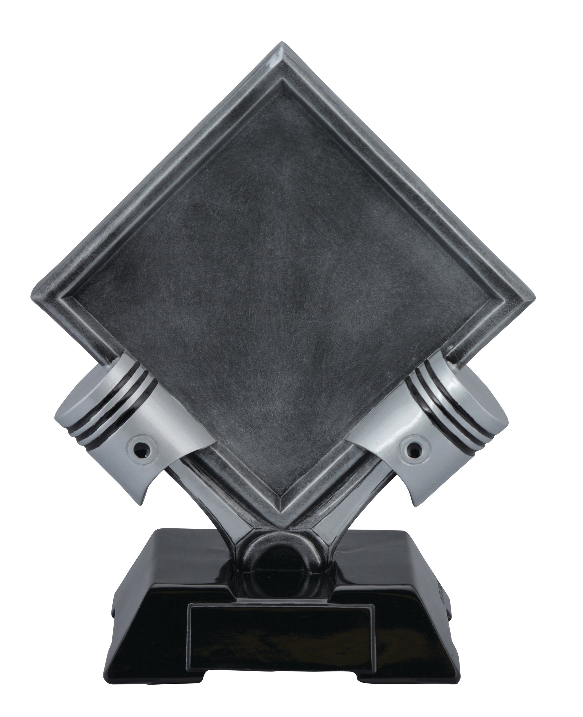 10.5" Piston Diamond Custom Insert Trophy, Large