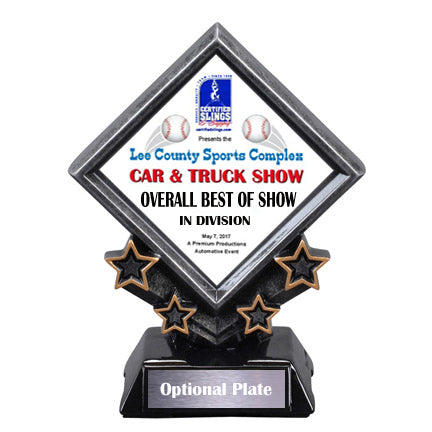 Custom Diamond Stars Trophy