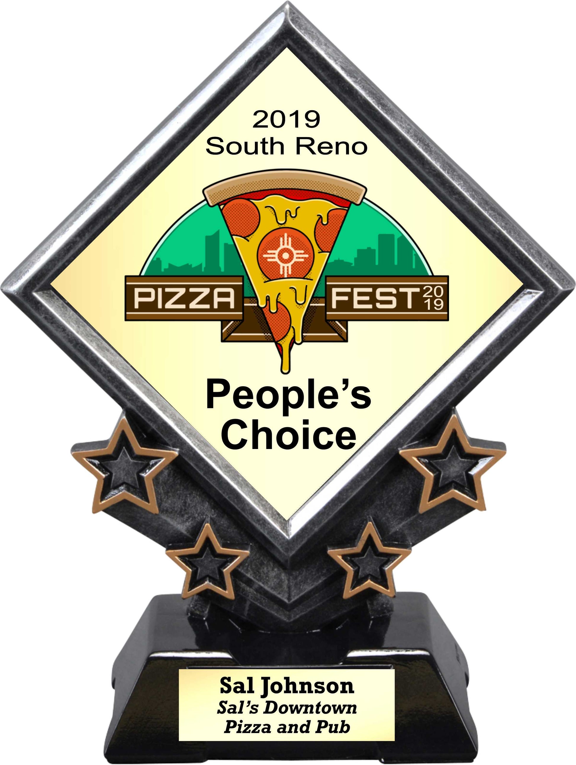 Custom Diamond Stars Trophy
