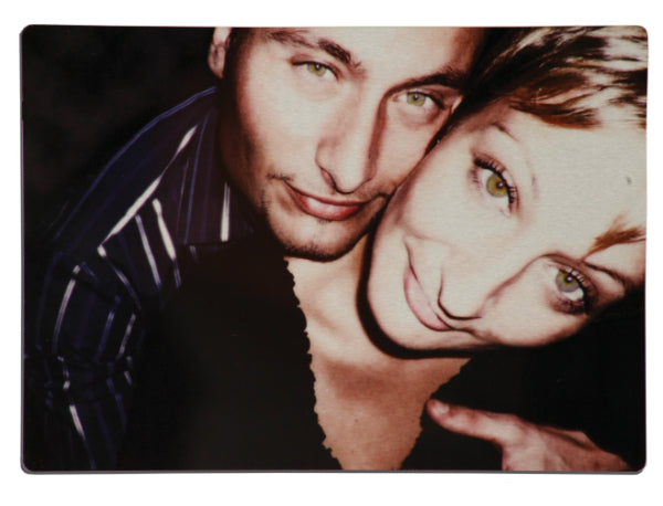5x7 Glossy Silver Aluminum Photo Panel