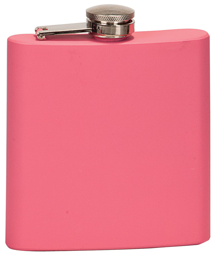 6 oz Engraved Stainless Steel Flask