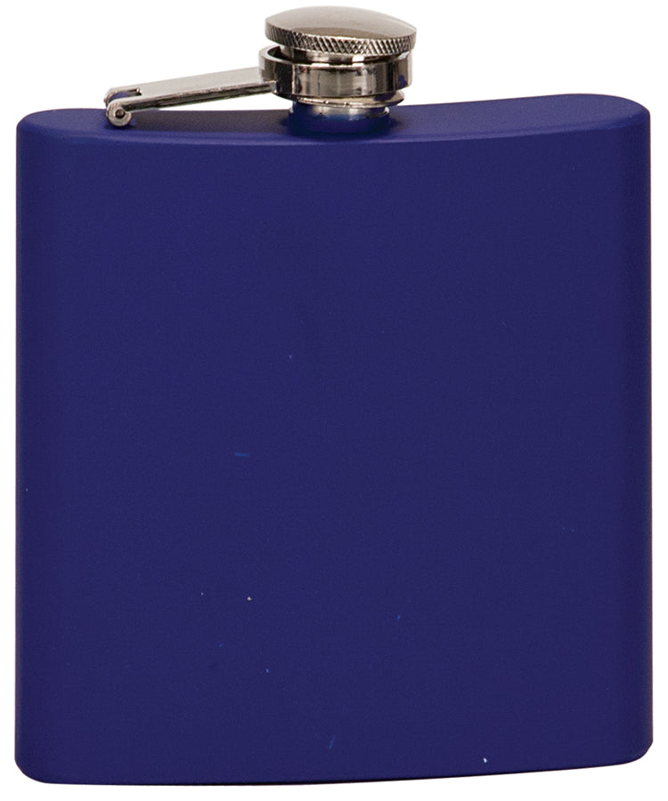 6 oz Engraved Stainless Steel Flask