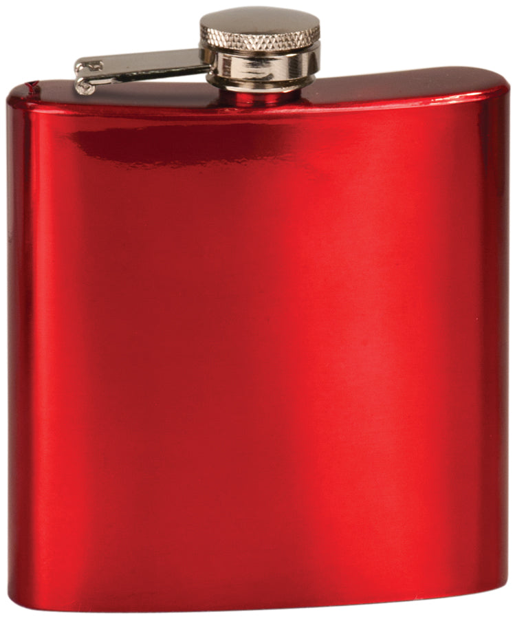 6 oz Engraved Stainless Steel Flask