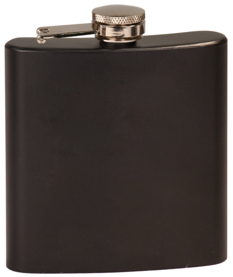 6 oz Engraved Stainless Steel Flask