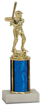 Economy Trophy with Genuine Marble Base and 3” of Column