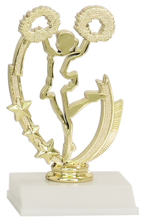 Economy Trophy with Genuine Marble Base