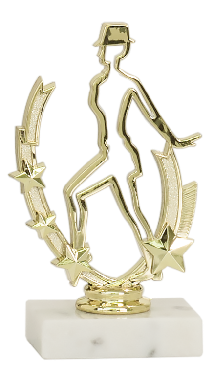 Economy Trophy with Genuine Marble Base