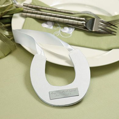 Satin Covered Lucky Horseshoe