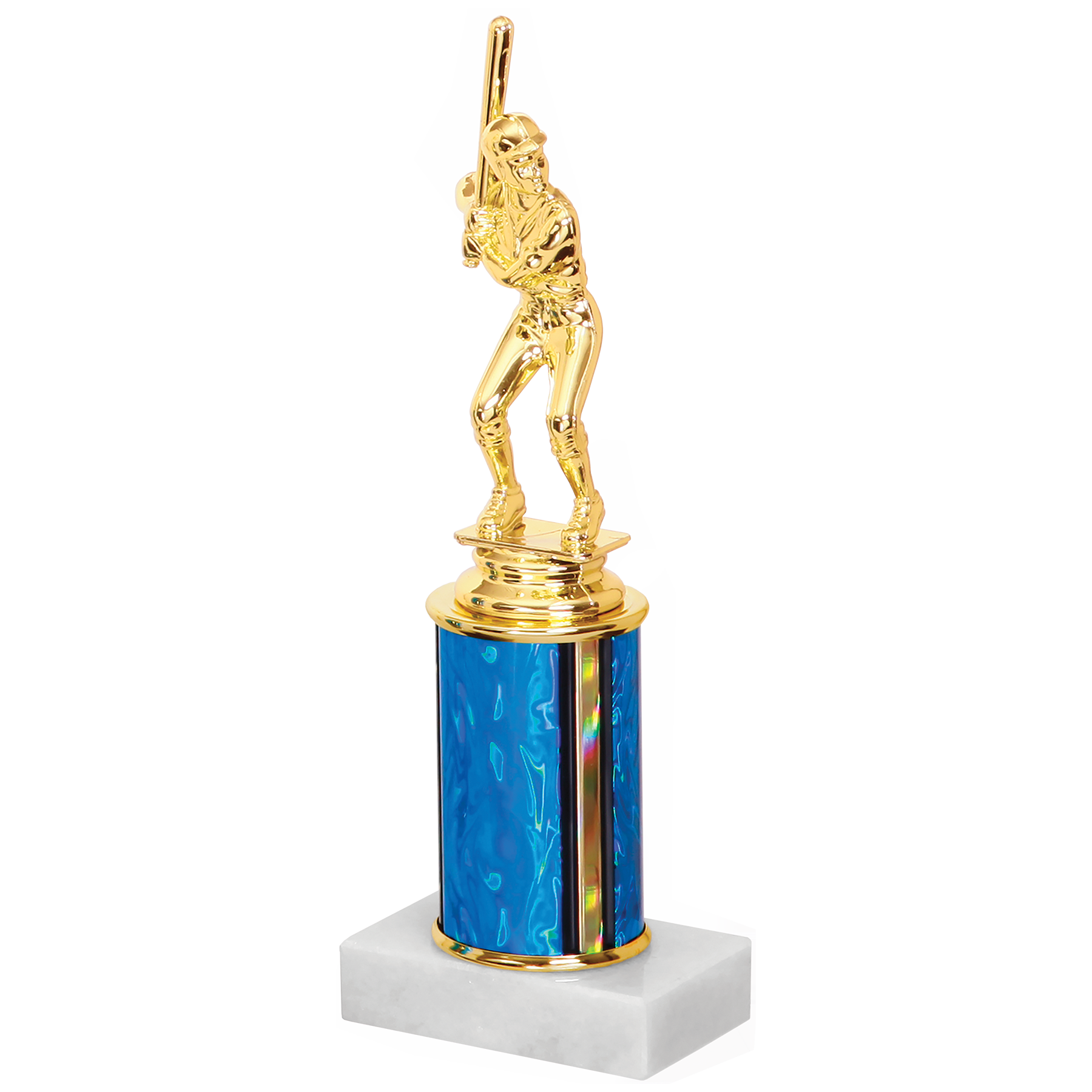 Economy Trophy with Genuine Marble Base and 3” of Column