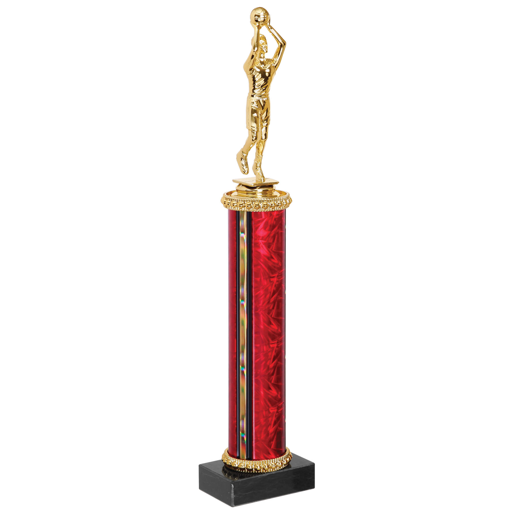 Economy Trophy with Genuine Marble Base and 6” of Column