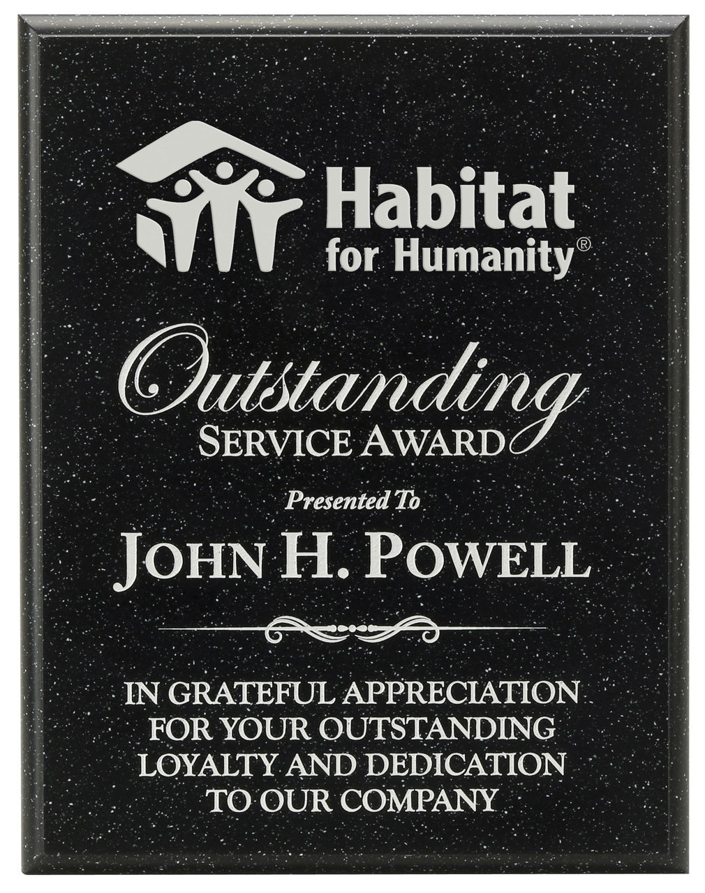 Acrylastone Plaque