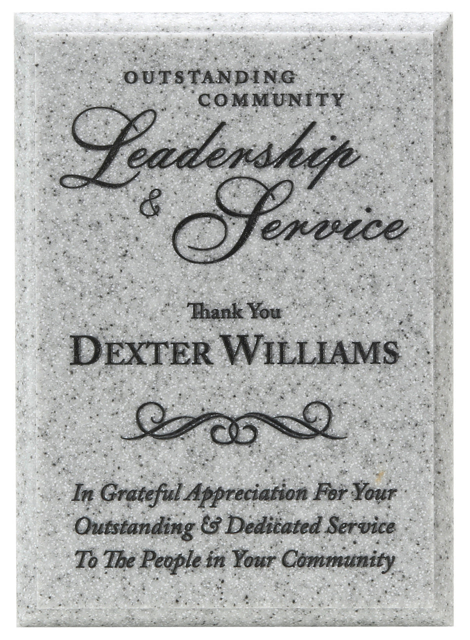 Acrylastone Plaque