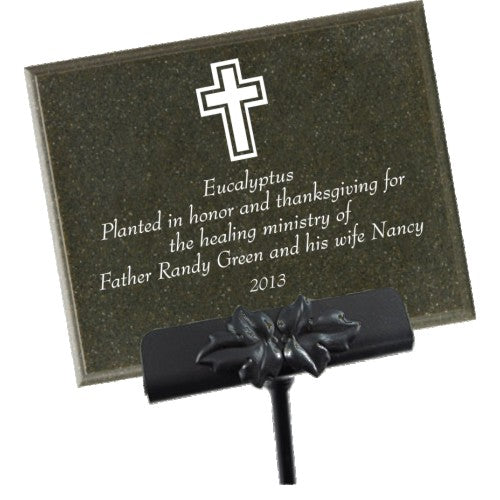 AcrylaStone Plaque with Stake Mount