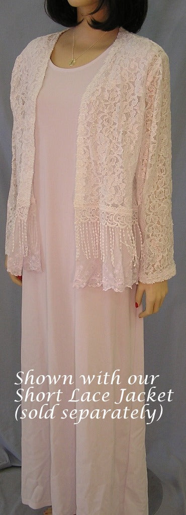 Plain Stretchy Sleeveless Dress, White, Size 2XL