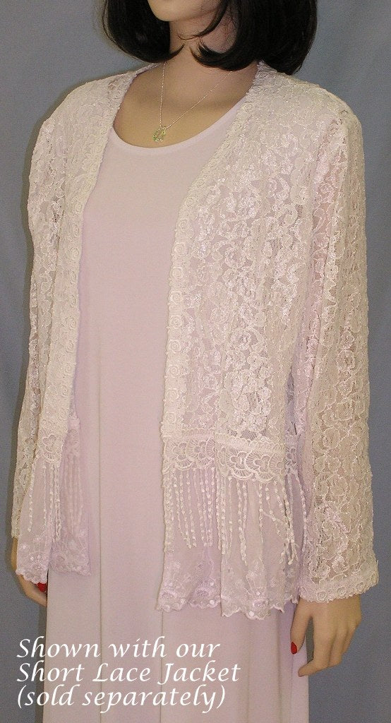 Plain Stretchy Sleeveless Dress, White, Size 2XL