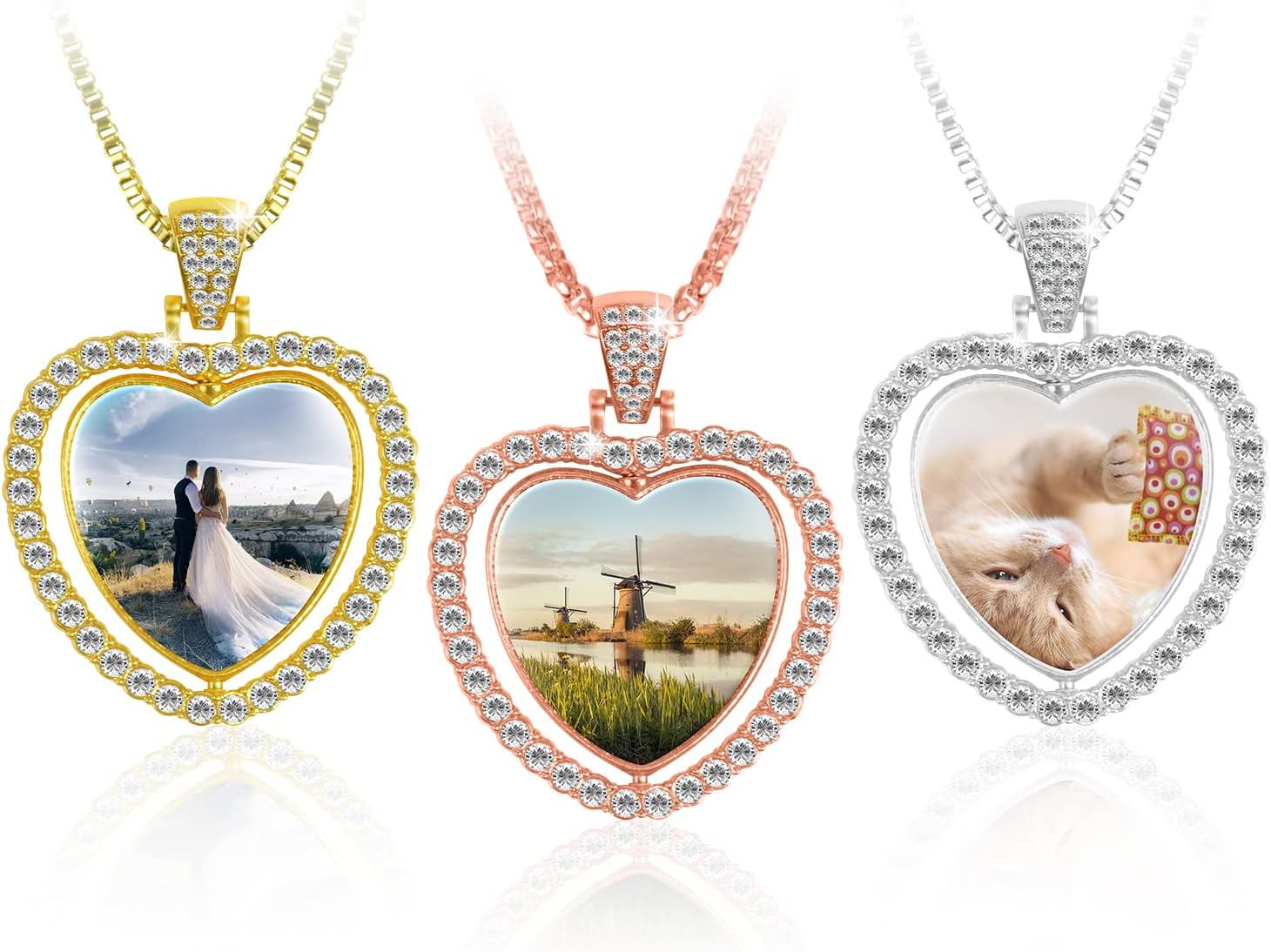 Photo Necklace - Heart
