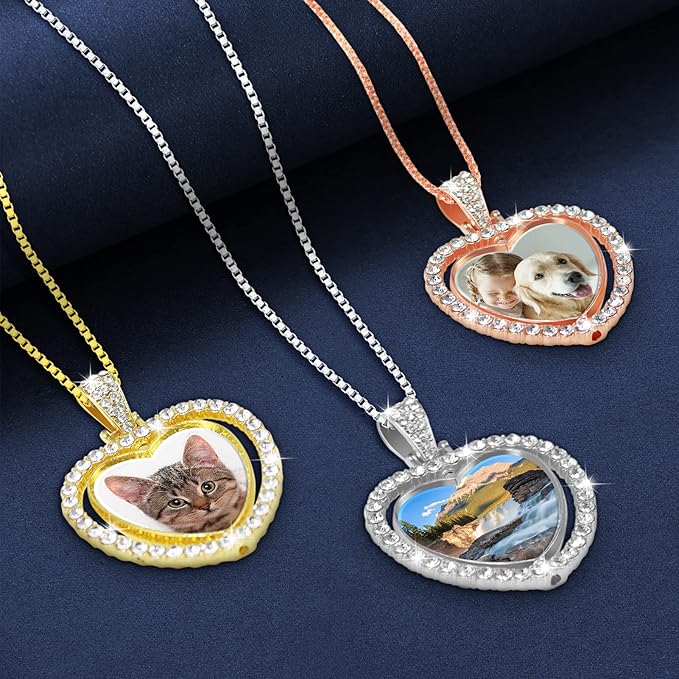 Photo Necklace - Heart