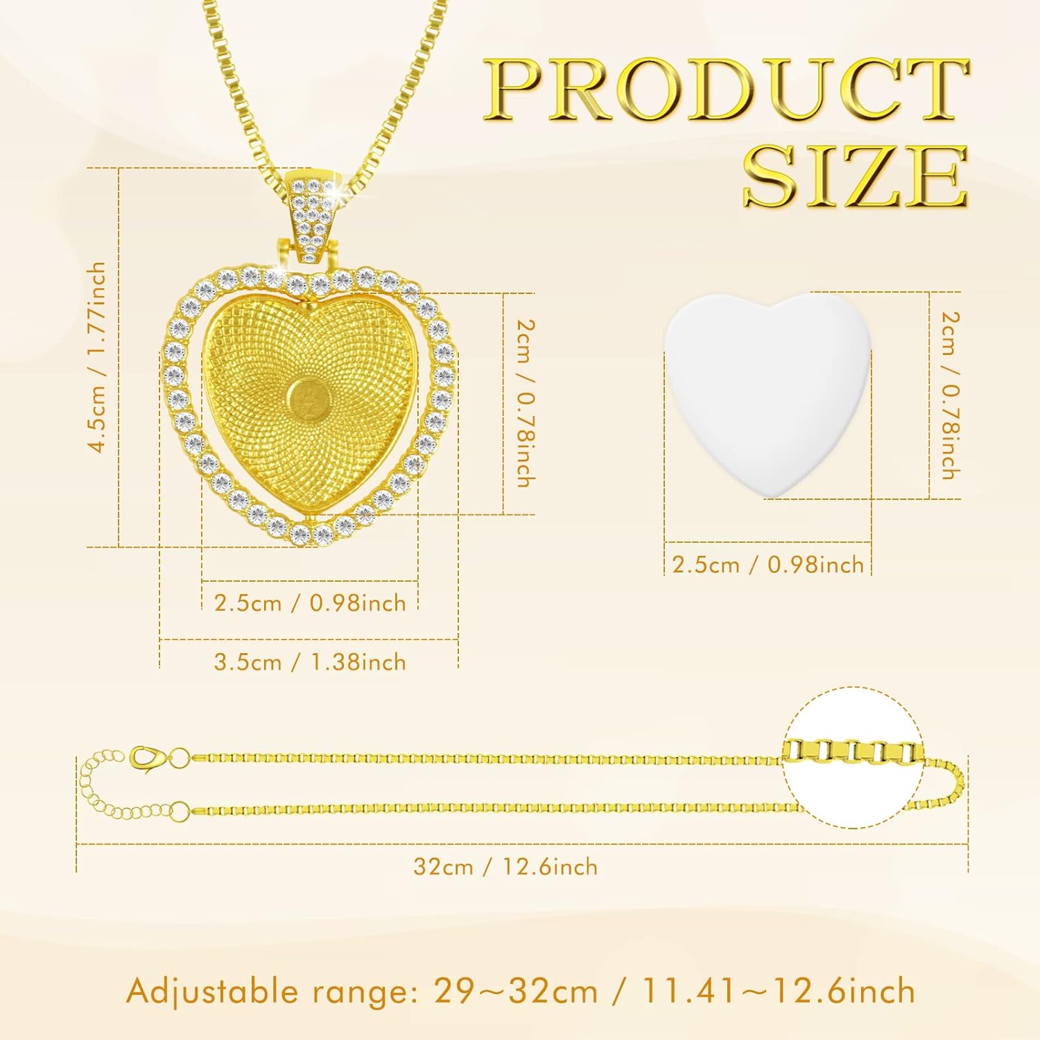 Photo Necklace - Heart