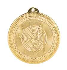 Archery BriteLazer Medal with Neck Ribbon
