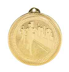 Cross Country BriteLazer Medal with Neck Ribbon