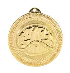 Martial Arts BriteLazer Medal with Neck Ribbon