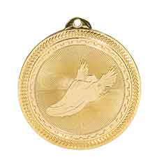 Track BriteLazer Medal with Neck Ribbon